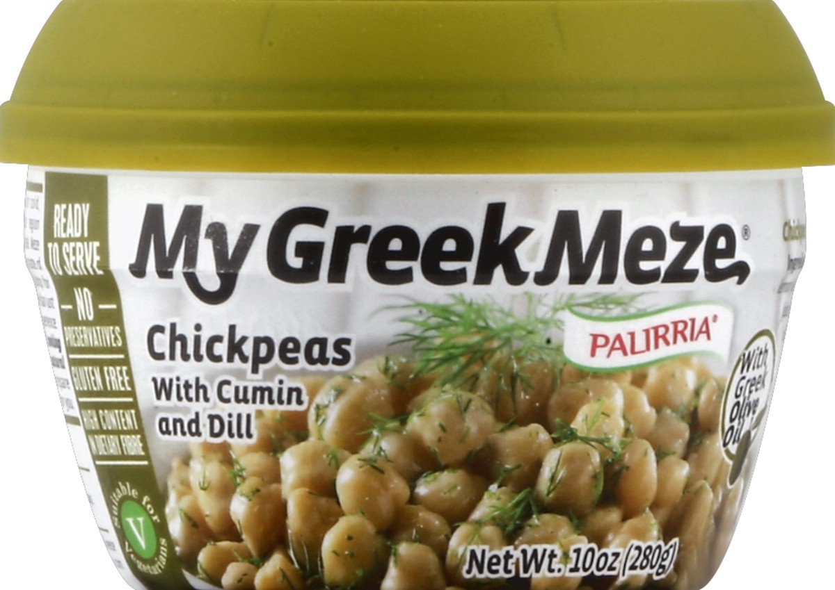 slide 2 of 3, My Greek Meze Chickpeas 10 oz, 10 oz