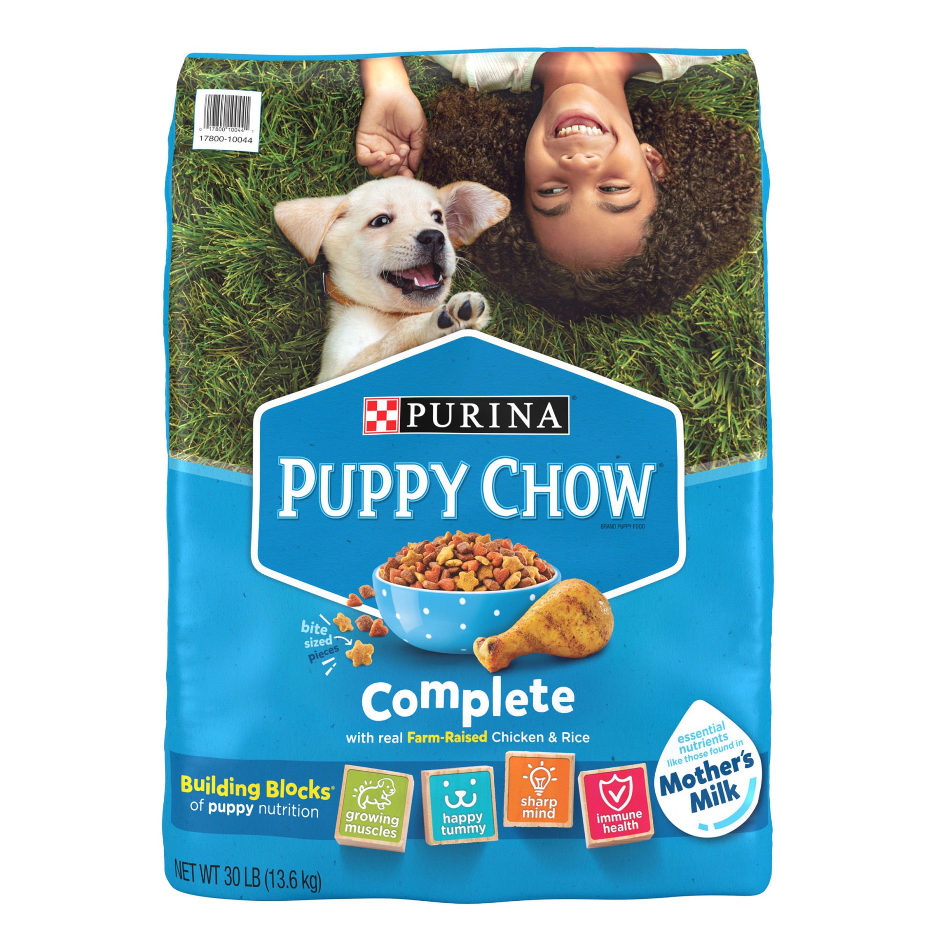 slide 1 of 8, Puppy Chow Purina Puppy Chow High Protein Dry Puppy Food, Complete With Real Chicken, 30 lb