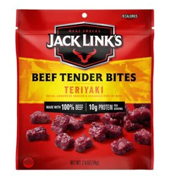 Jack Link's Teriyaki Beef Tender Bites 2.6 oz