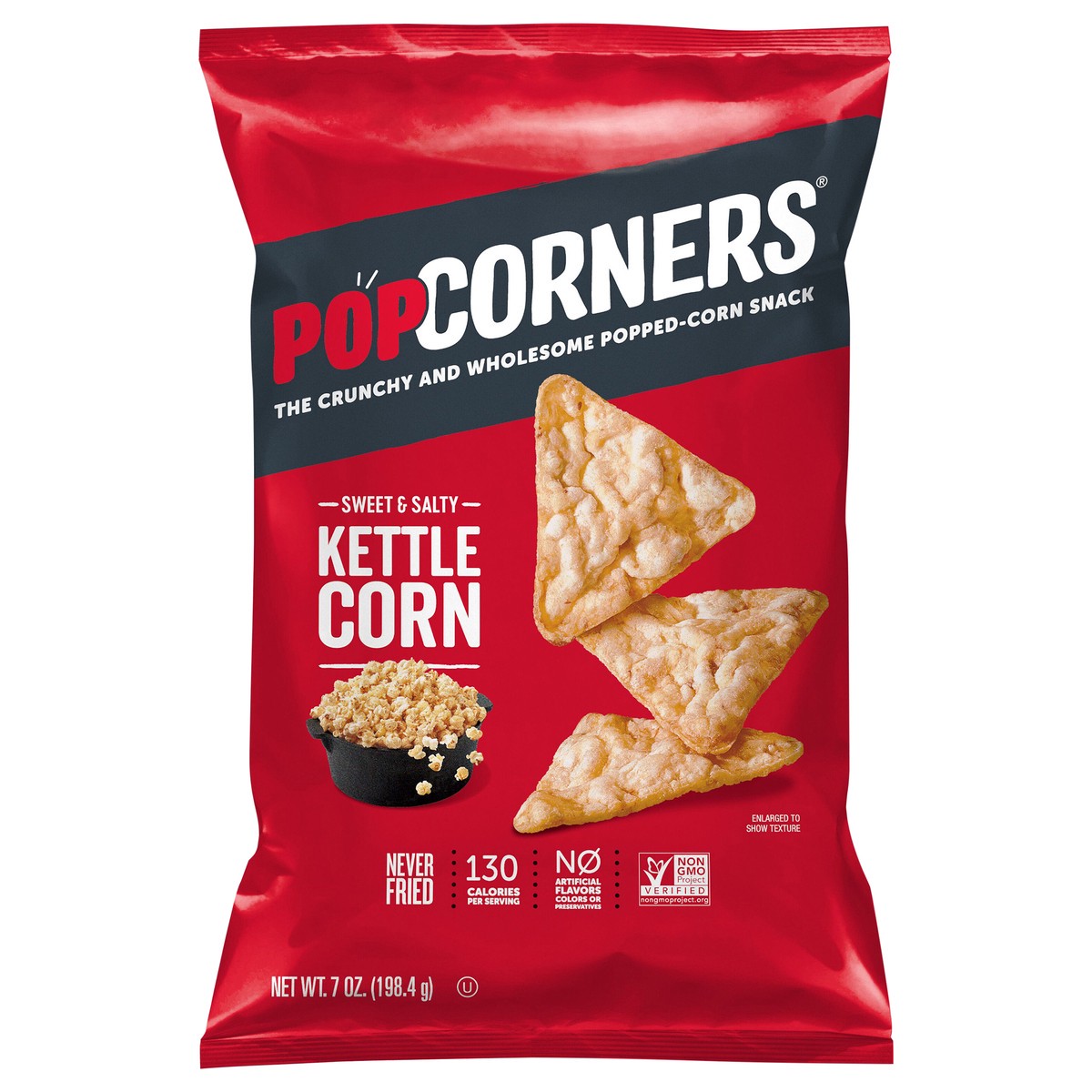 slide 1 of 6, PopCorners Popped-Corn Snacks, 7 oz