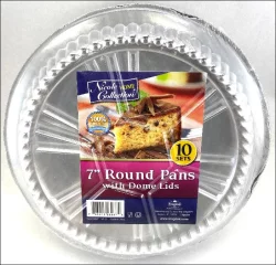 Nicole Home Collection Aluminum Round Pan With Dome Lid