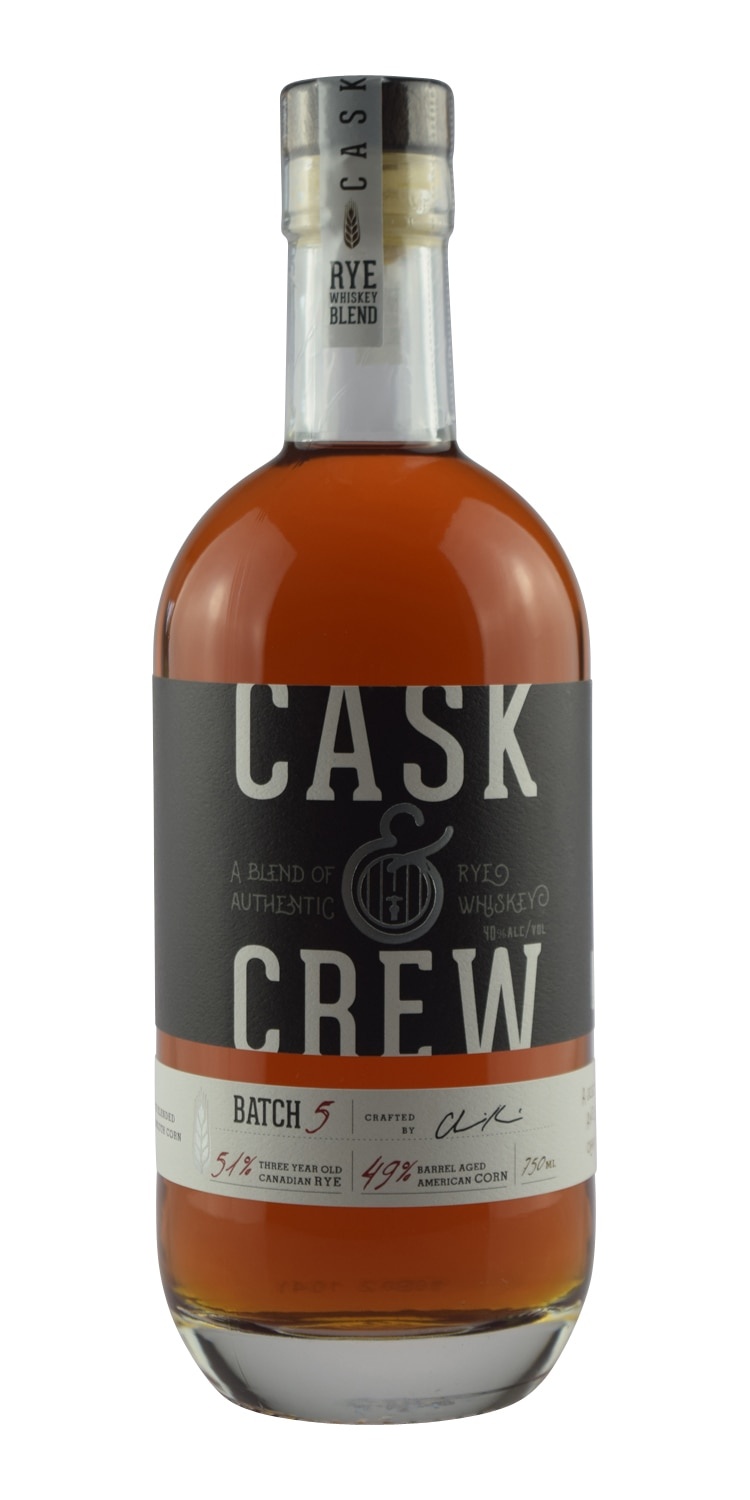 slide 1 of 1, Cask & Crew Rye Whiskey, 750 ml