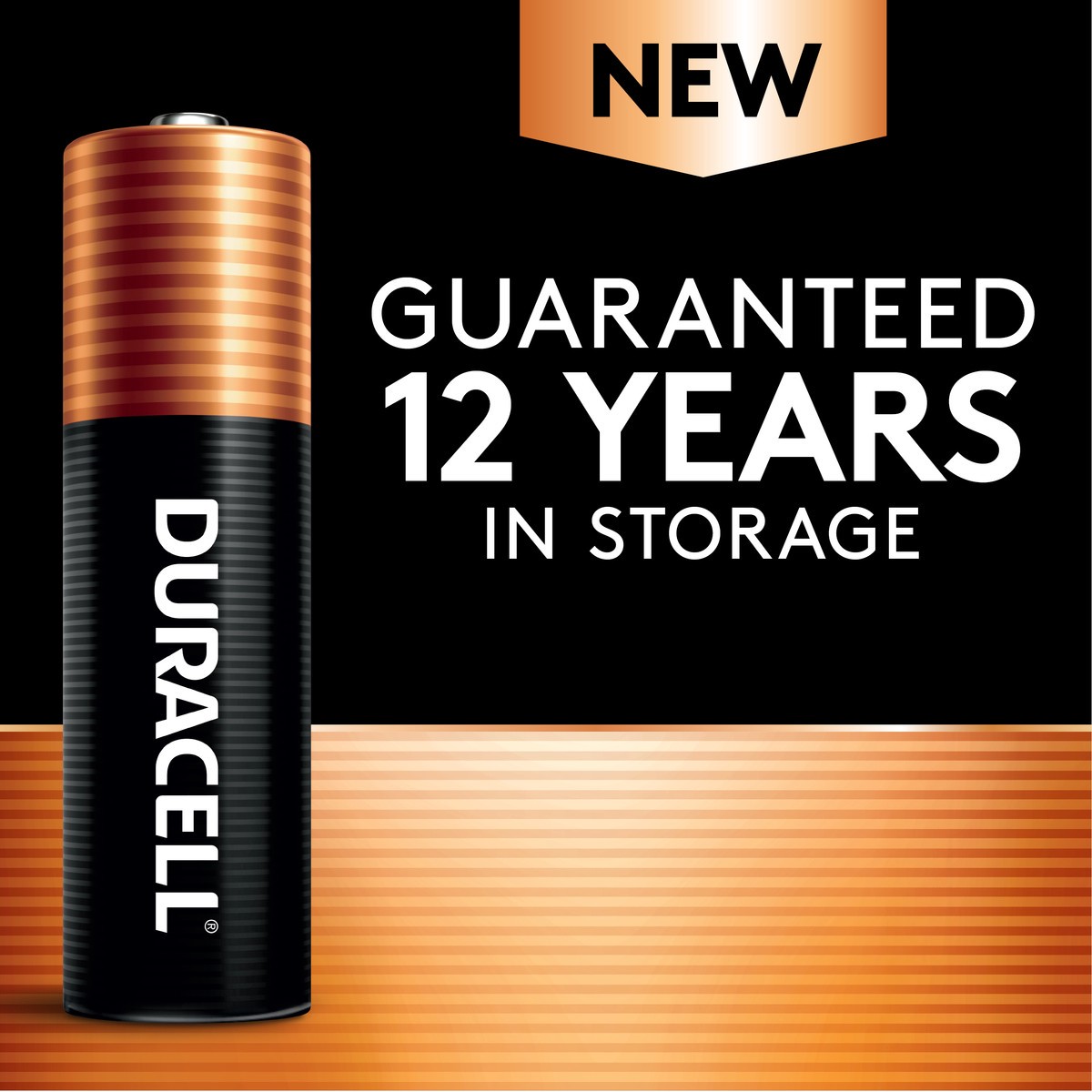slide 6 of 6, Duracell Coppertop AA Alkaline Batteries, 10 ct