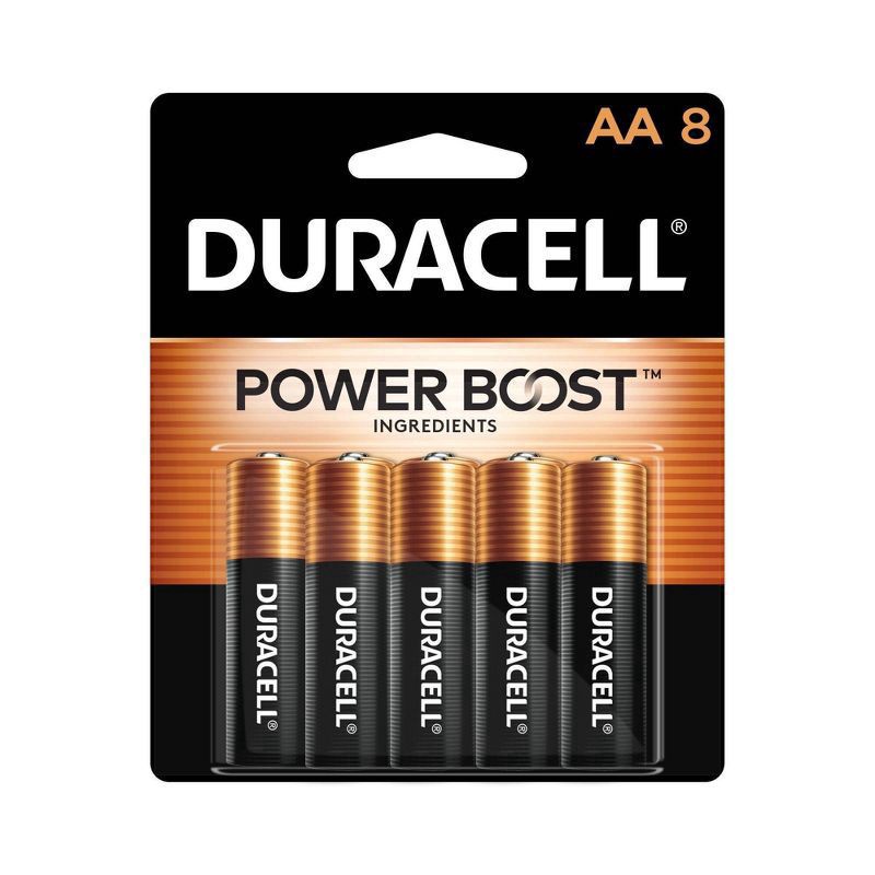 slide 1 of 6, Duracell Coppertop AA Alkaline Batteries, 10 ct