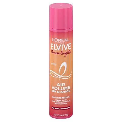 slide 1 of 1, L'Oral Elvive Dream Lengths Air Volume Dry Shampoo, 4.16 oz