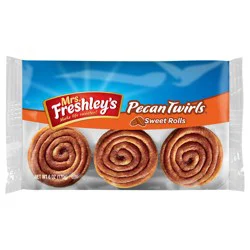 Mrs. Freshley's Twirls™ Pecan Sweet Rolls 6 oz. Pack