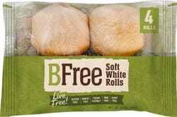 BFree Gluten Free Soft White Dinner Rolls