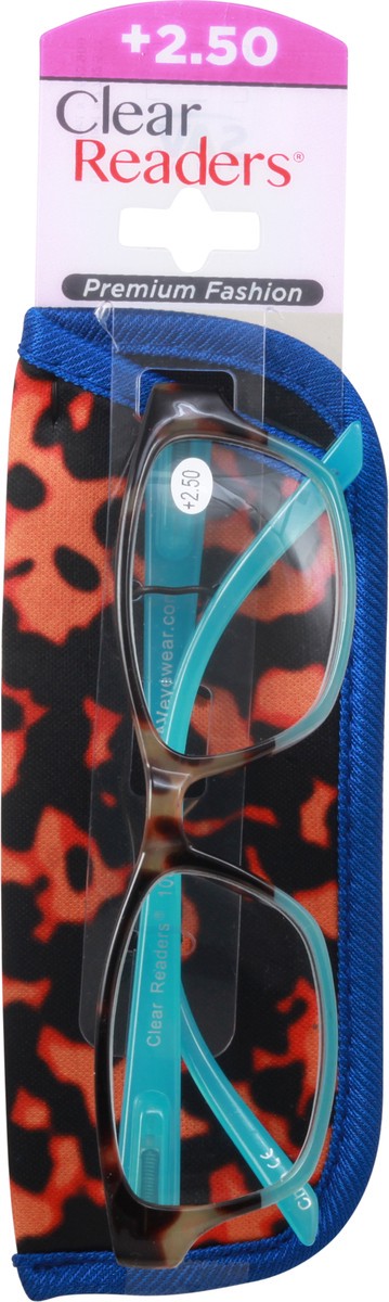 slide 5 of 9, Clear Readers Premium Fashion +2.50 Eyeglasses 1 ea Card, 1 ct