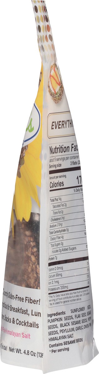 slide 9 of 9, Ella's Flats All Seed Everything Savory Crisp 4.8 oz, 4.8 oz