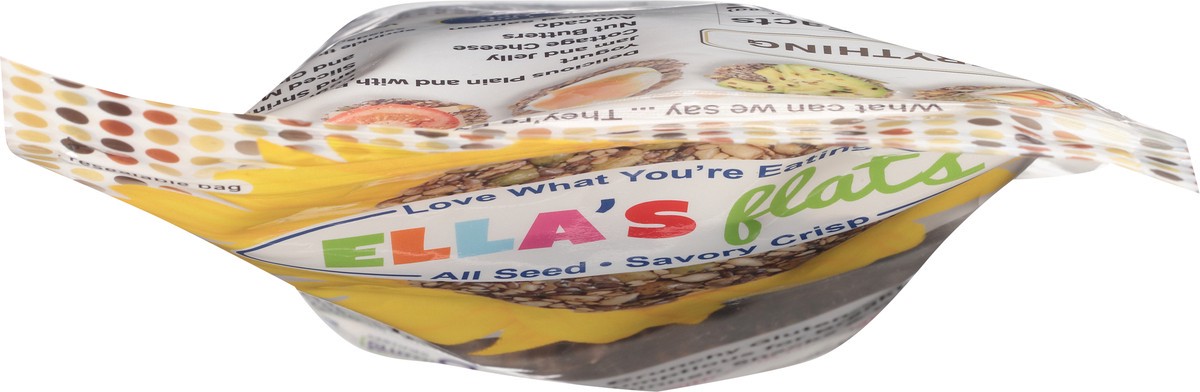 slide 3 of 9, Ella's Flats All Seed Everything Savory Crisp 4.8 oz, 4.8 oz