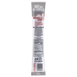 Wenzel's Farm Pepperjack Beef Sticks 2 oz