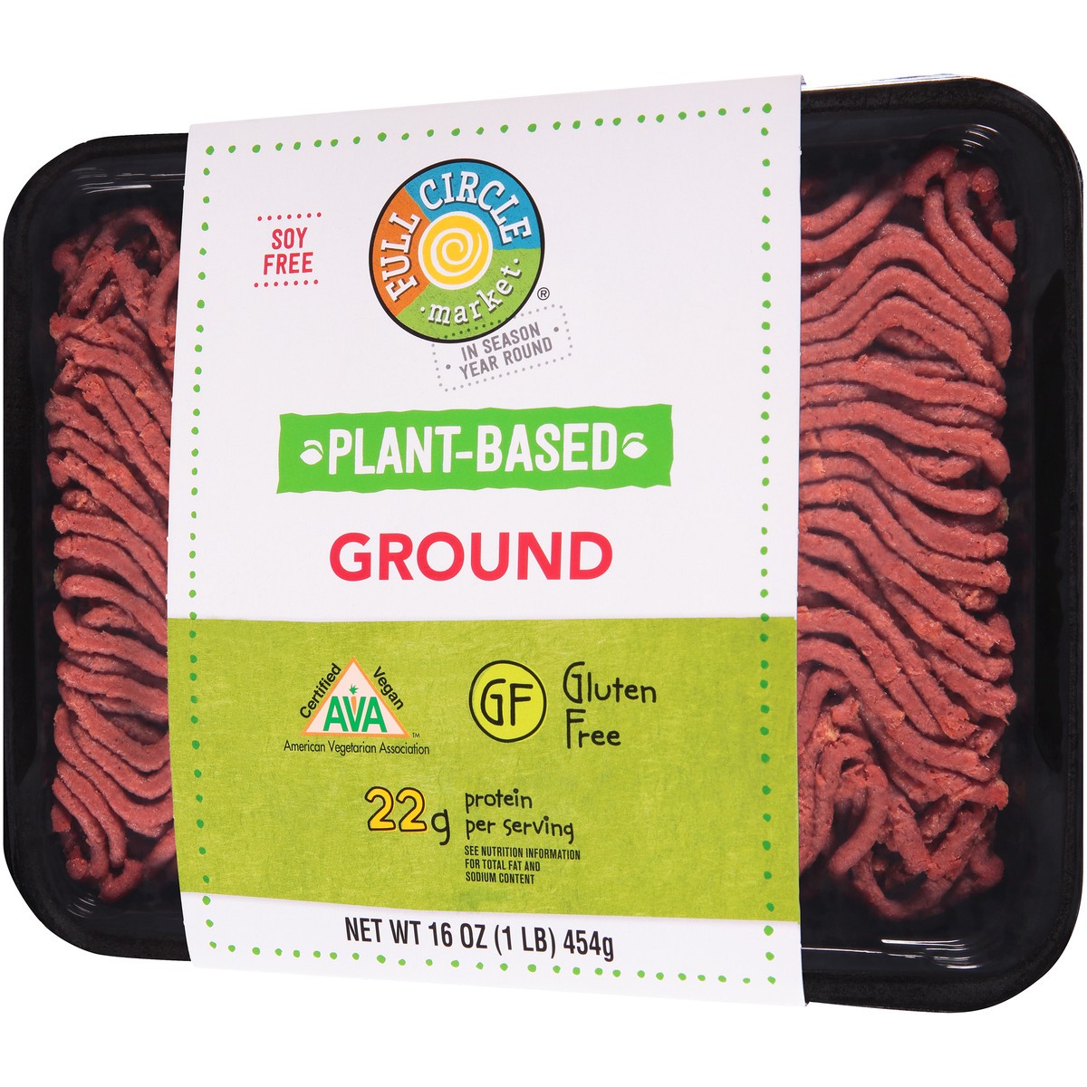 slide 9 of 14, Full Circle Market Plant-Based Ground, 16 oz