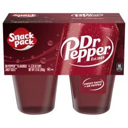 Snack Pack Dr Pepper Juicy Gels Cups