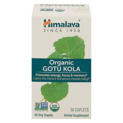 Himalaya Organic Gotu Kola 90 Caplets