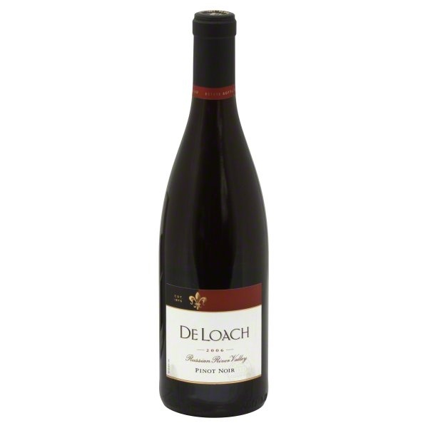 slide 1 of 2, DE LOACH Pinot Noir 750 ml, 750 ml