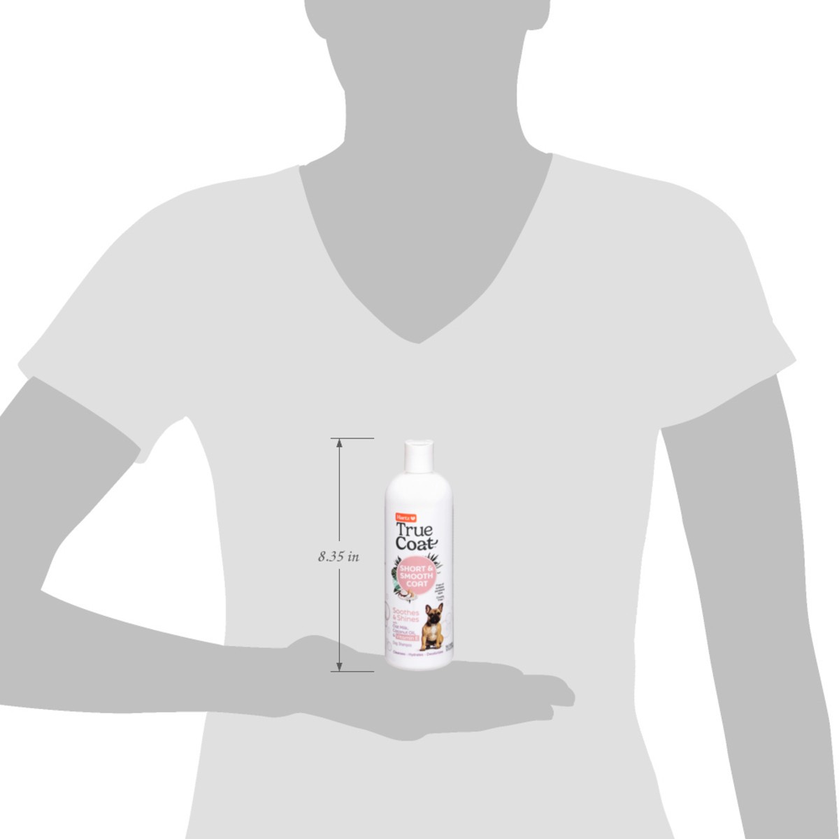 slide 8 of 12, Hartz True Coat Short & Smooth Coat Dog Shampoo 16 fl oz, 16 fl oz