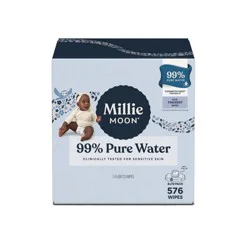 Millie Moon H20 Wipes - 576ct