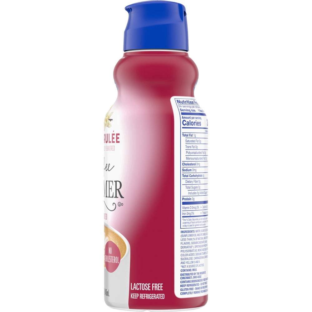 slide 6 of 7, Kroger Creme Brulee Coffee Creamer, 32 fl oz