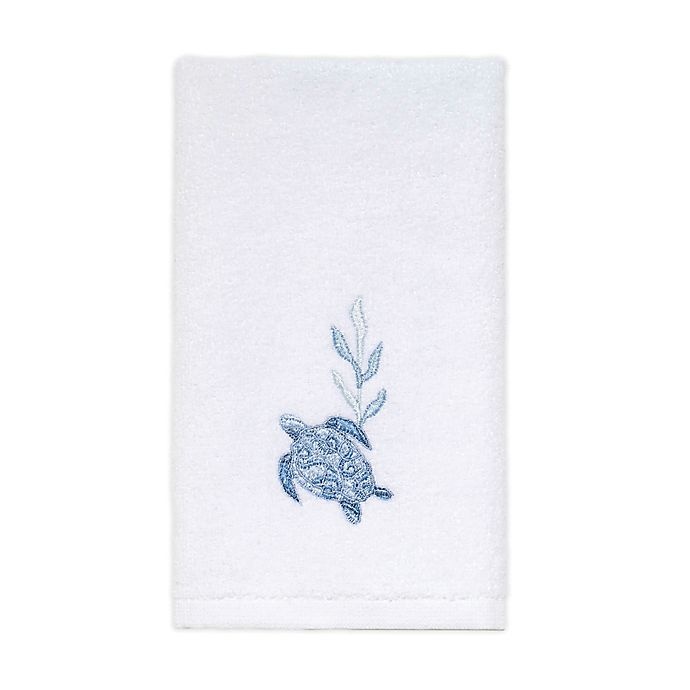 slide 1 of 1, Avanti Caicos Fingertip Towel - White, 1 ct