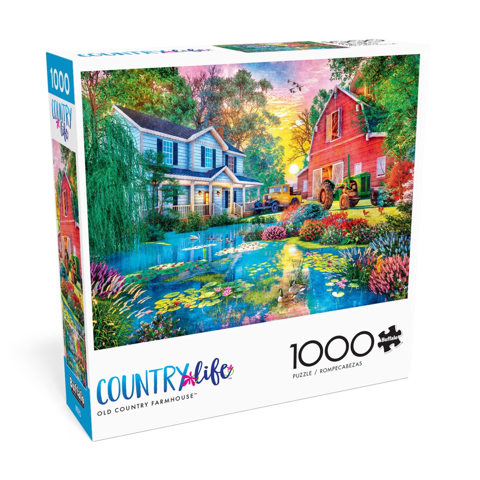 slide 13 of 18, Buffalo Games Assorted Country Life 1,000 Piece Puzzle, 000 ct