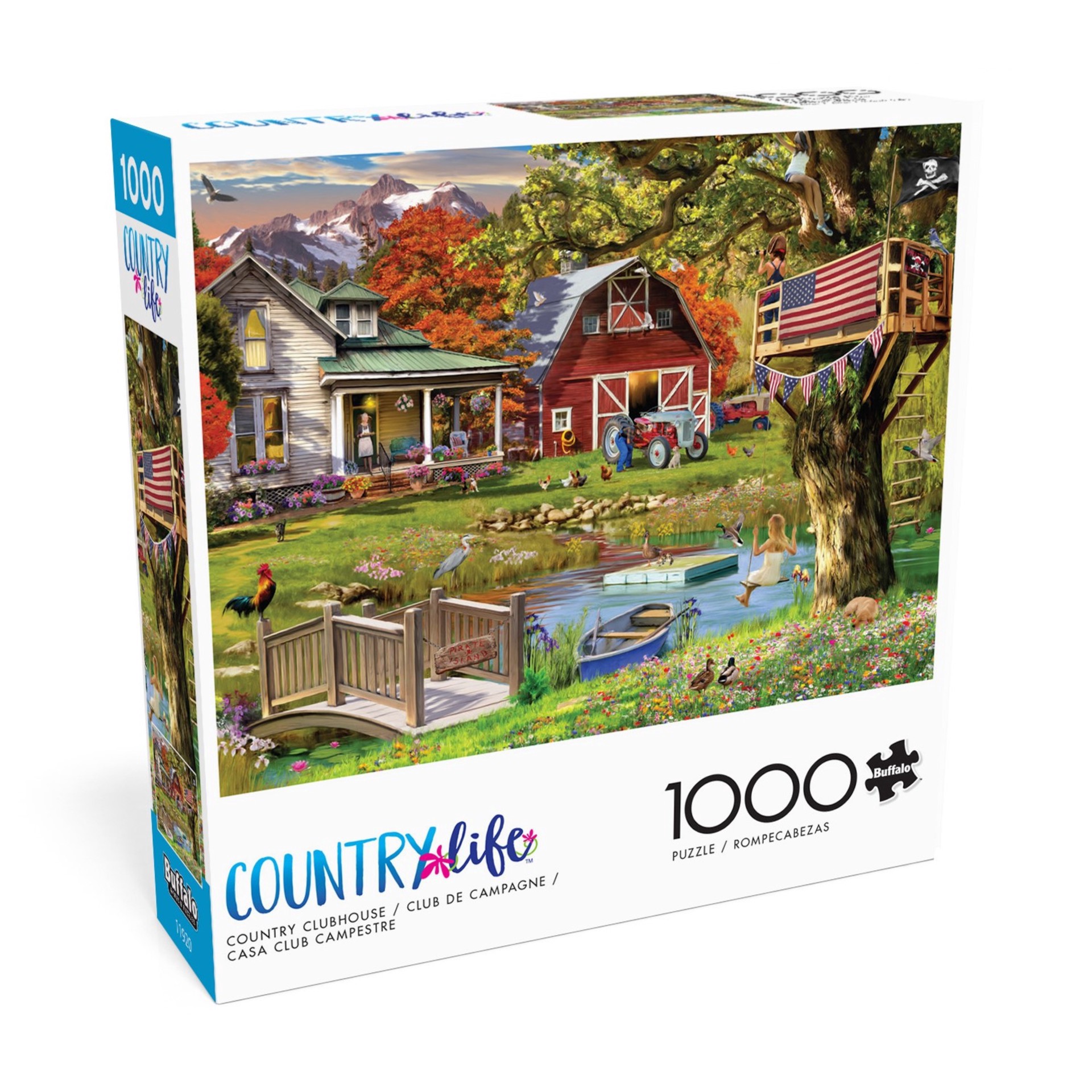 slide 18 of 18, Buffalo Games Assorted Country Life 1,000 Piece Puzzle, 000 ct
