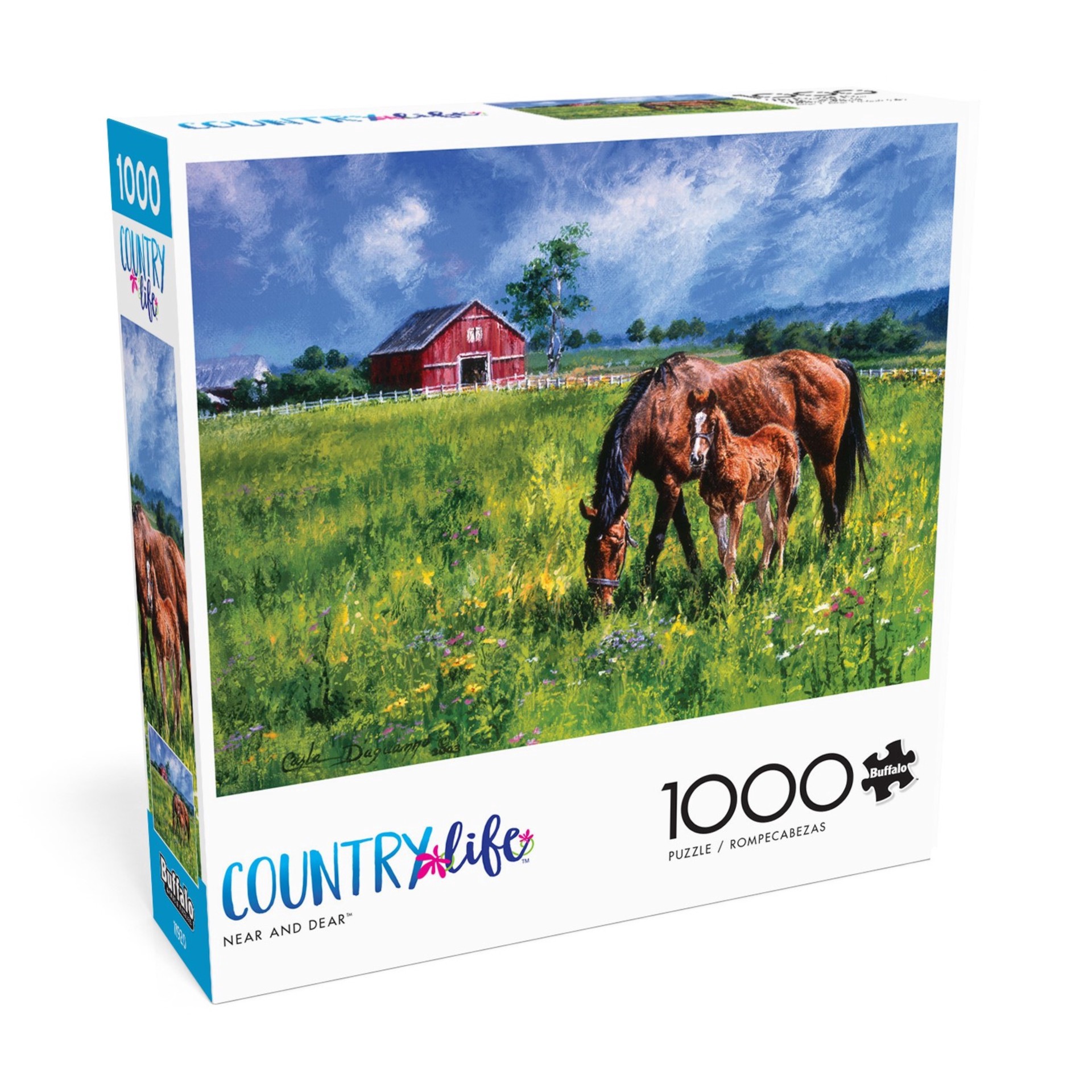 slide 7 of 18, Buffalo Games Assorted Country Life 1,000 Piece Puzzle, 000 ct