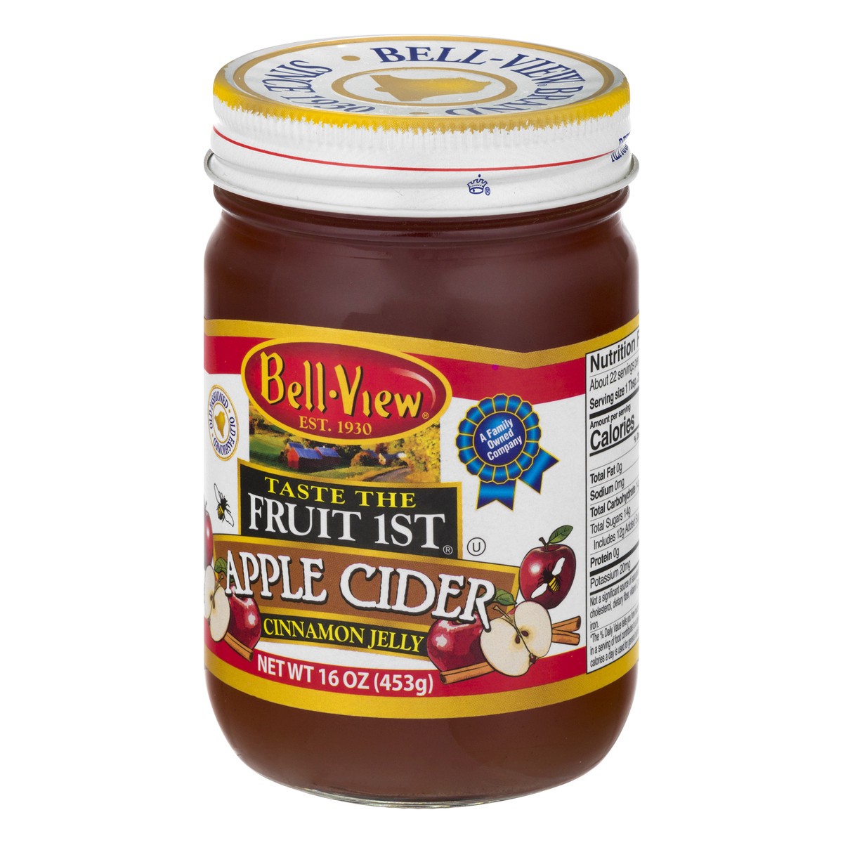 slide 12 of 13, Bell-View Taste The Fruit 1st Apple Cider Cinnamon Jelly 16 oz, 16 oz