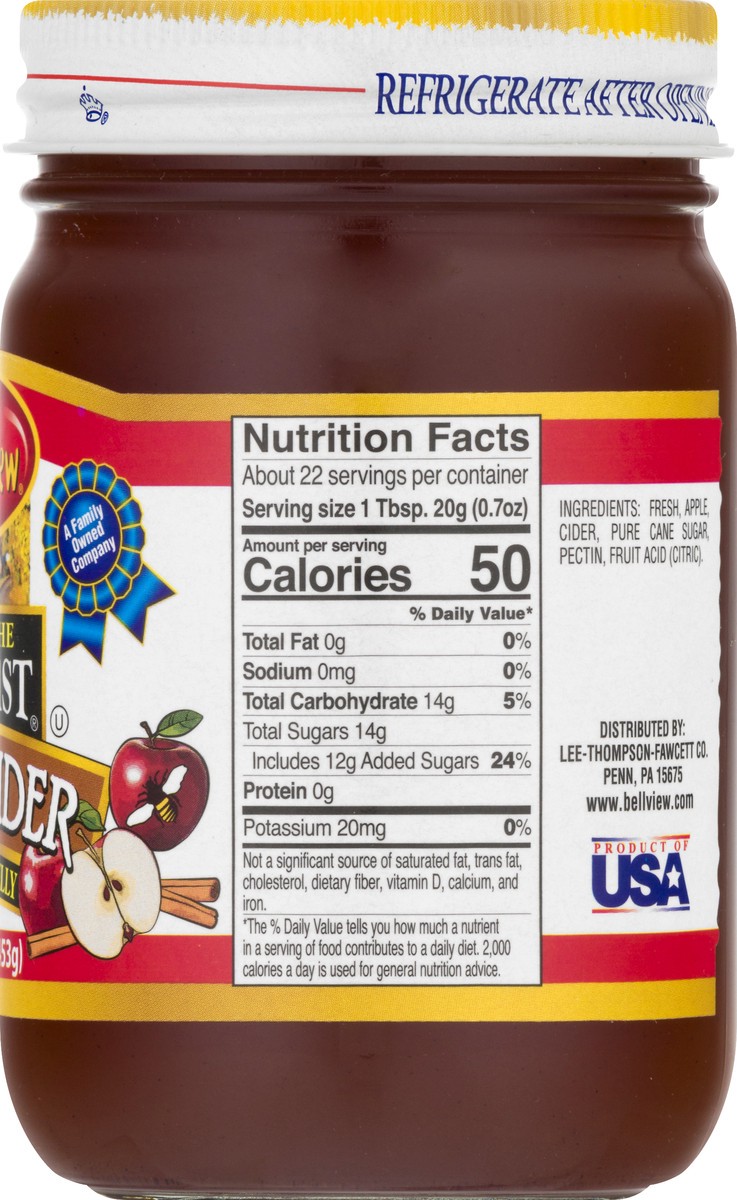 slide 9 of 13, Bell-View Taste The Fruit 1st Apple Cider Cinnamon Jelly 16 oz, 16 oz