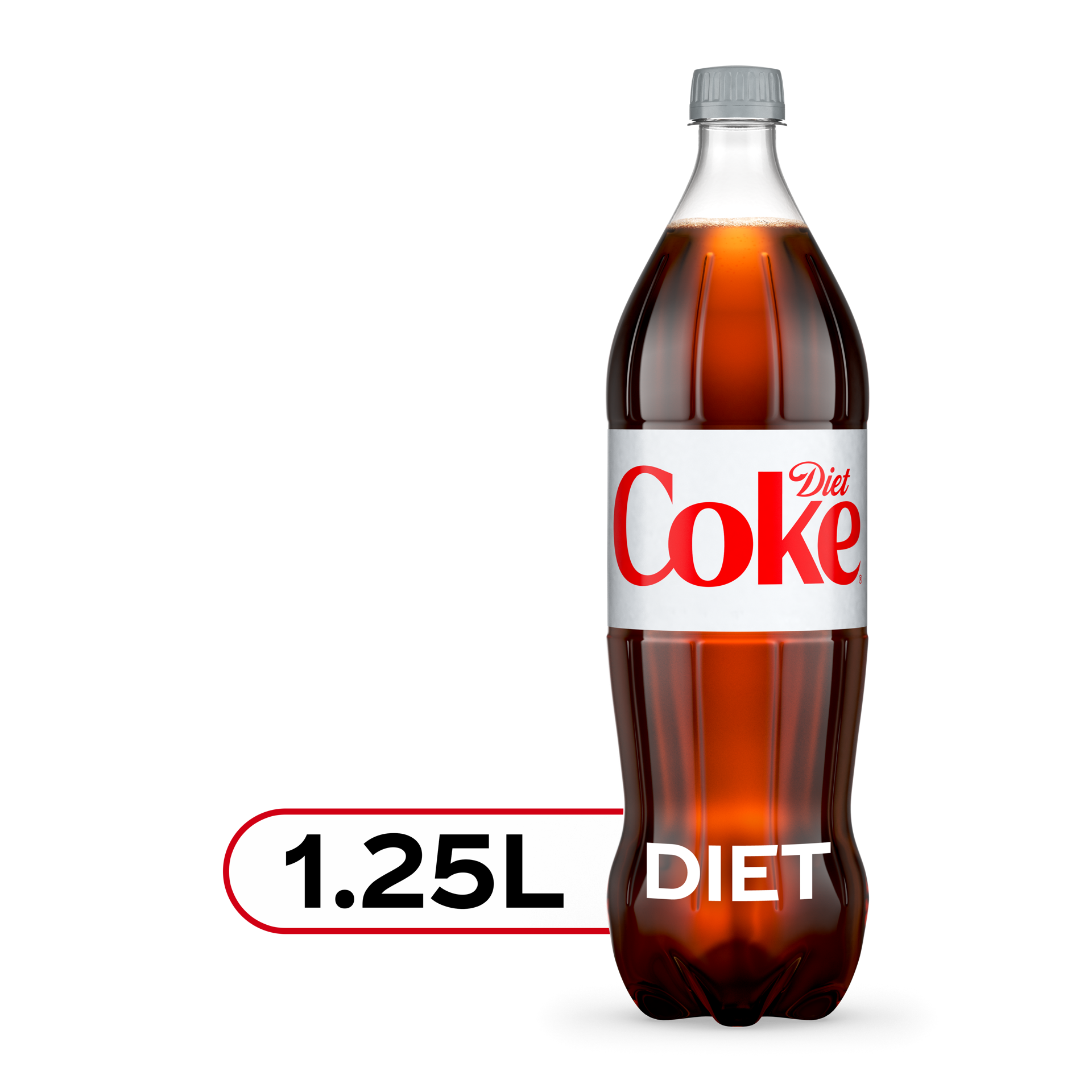 slide 1 of 15, Diet Coke Bottle, 1.25 Liters, 1 ct