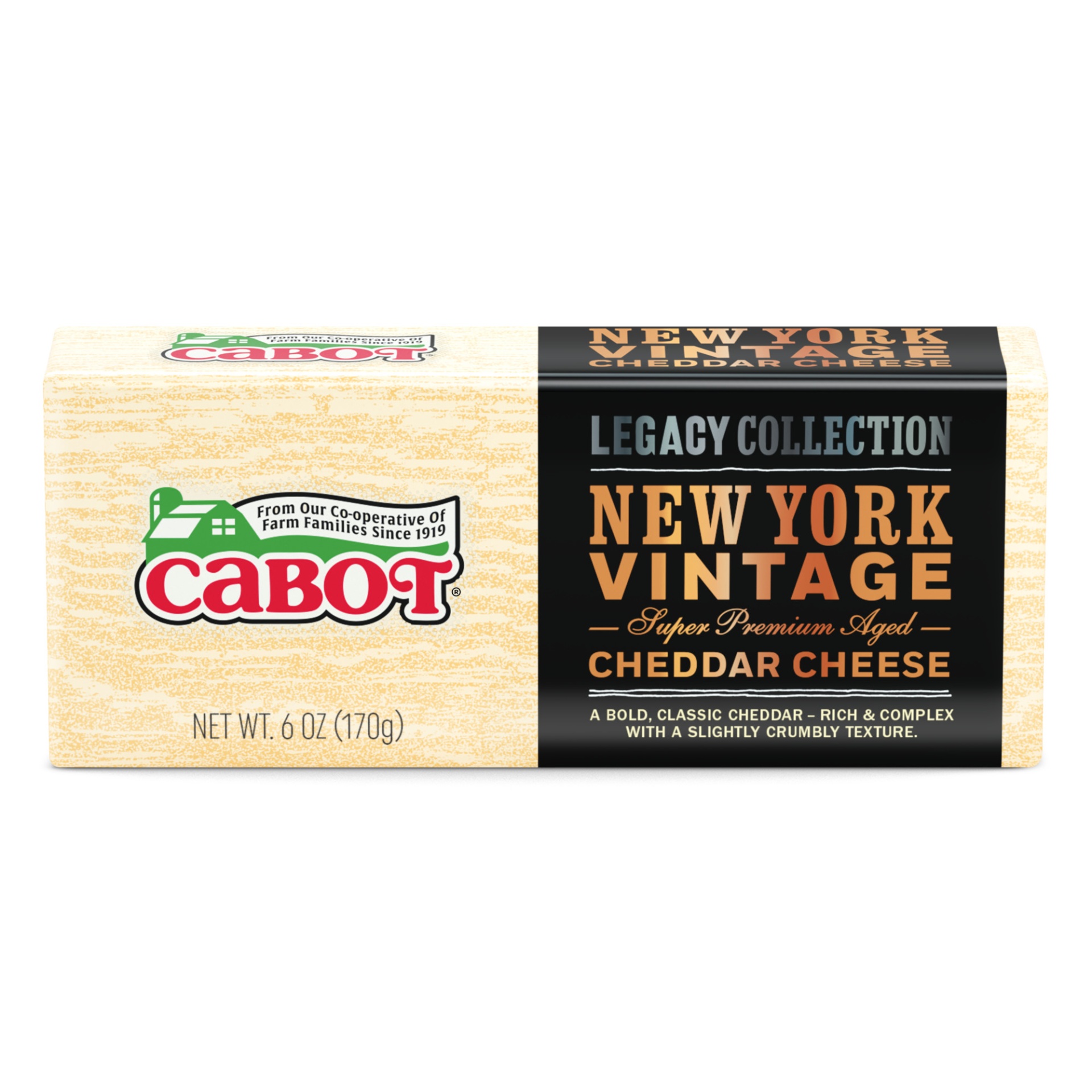 slide 1 of 4, Cabot New York Vintage Cheddar Cheese, 6 oz