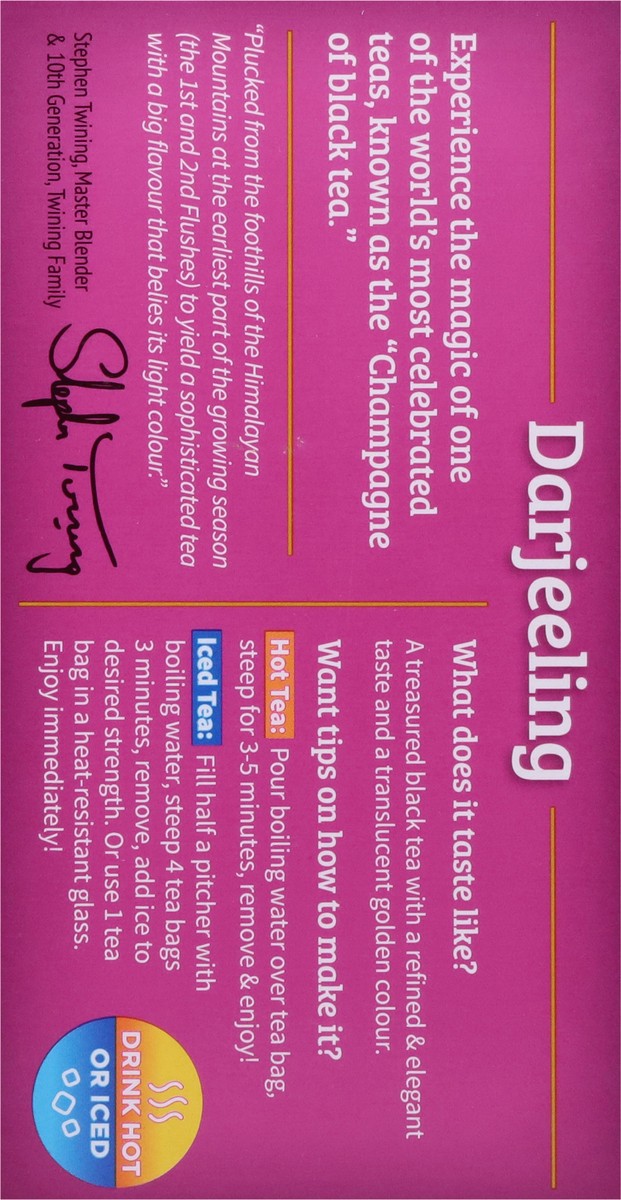 slide 7 of 9, Twinings Darjeeling Tea, 20 ct