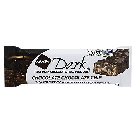 slide 1 of 1, NuGo Dark Protein Bar Vegan Chocolate Chocolate Chip - 1.76 Oz, 1.76 oz