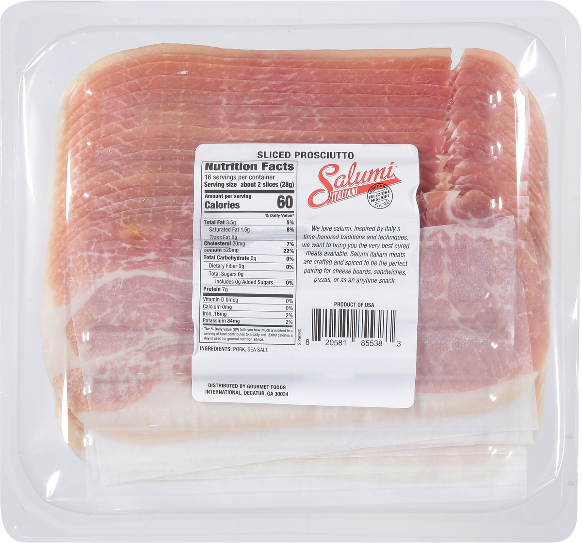 slide 5 of 14, Salumi Italiani Prosciutto 16 oz, 16 oz