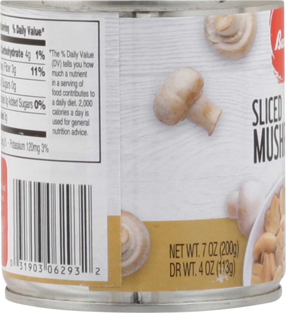 slide 8 of 13, Bashas Mushrooms Sliced, 4 oz
