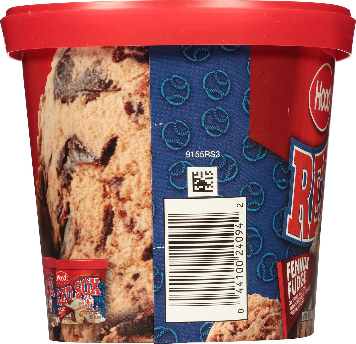 slide 2 of 10, Hood Red Sox Fenway Fudge Frozen Dairy Dessert, 1.5 Quarts, 1.5 qt