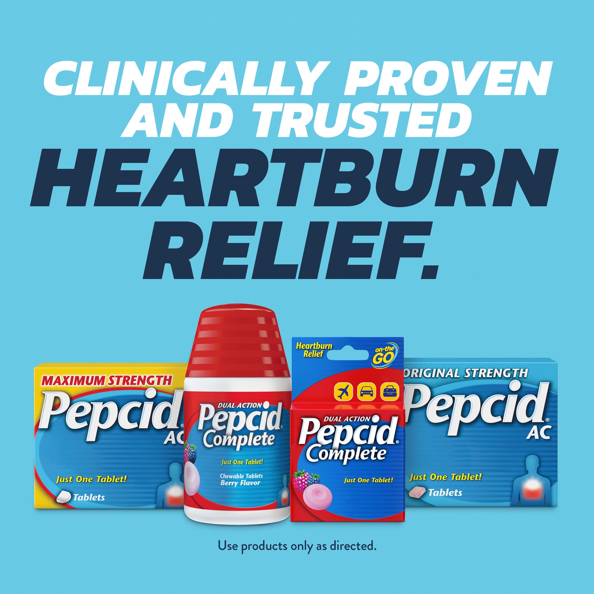 slide 7 of 10, Pepcid AC Maximum Strength for Heartburn Prevention & Relief, 8 ct, 8 ct