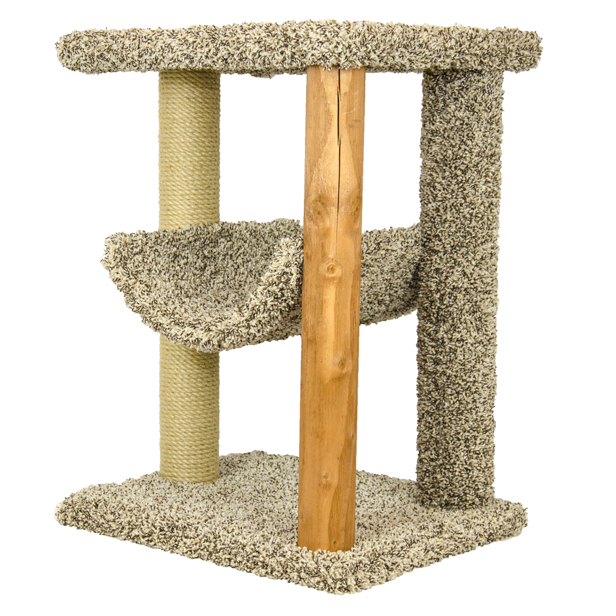 slide 2 of 3, Meijer Kitty Cradle With Perch, 1 ct