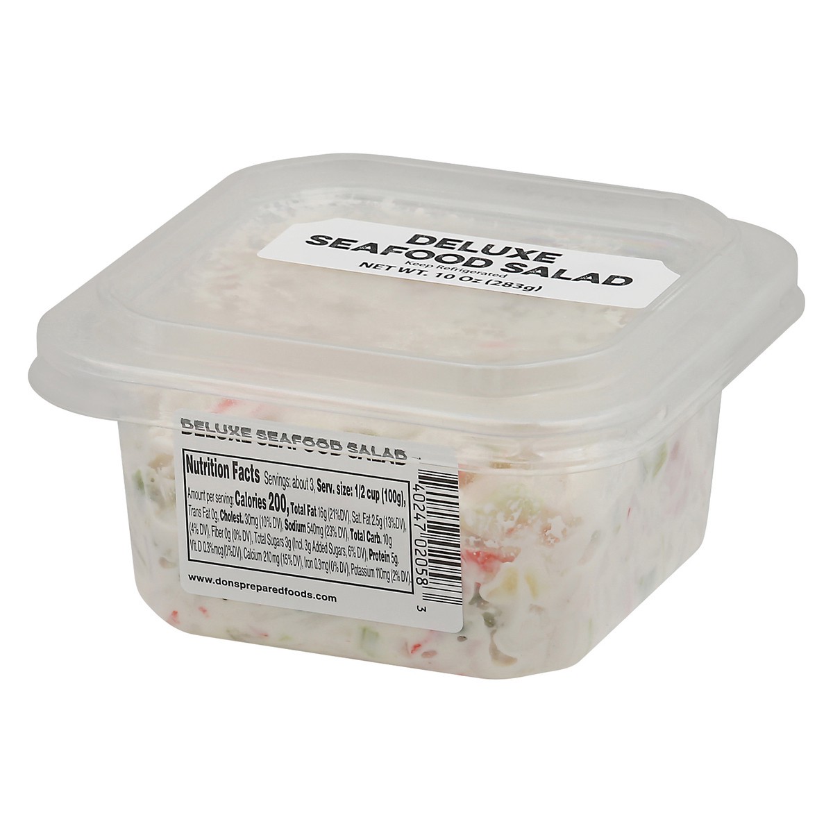 slide 4 of 4, Deluxe Seafood Salad, 1 ct