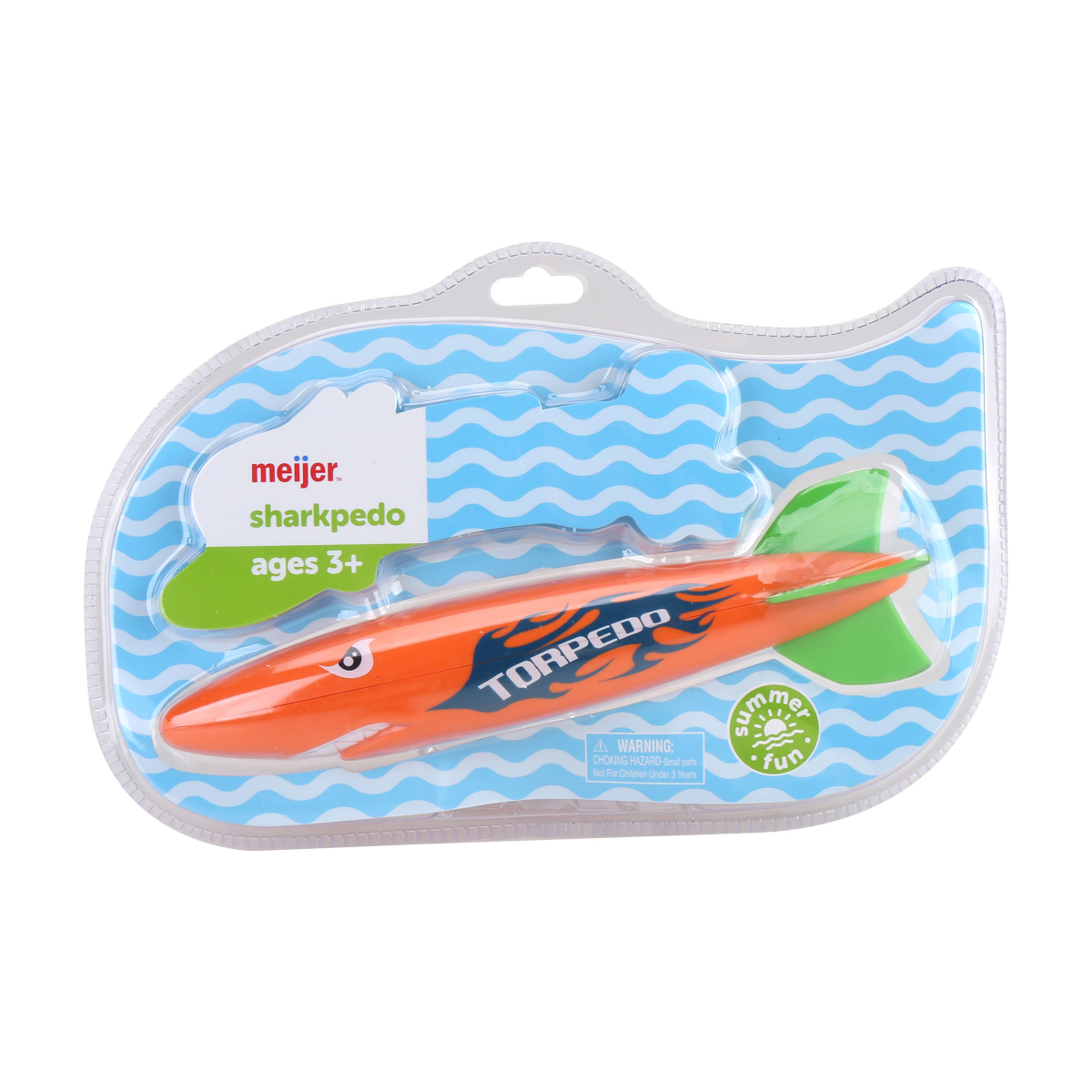 slide 2 of 5, Meijer WAVE ZONE SHARKPEDO, 6.69 x 10.83 