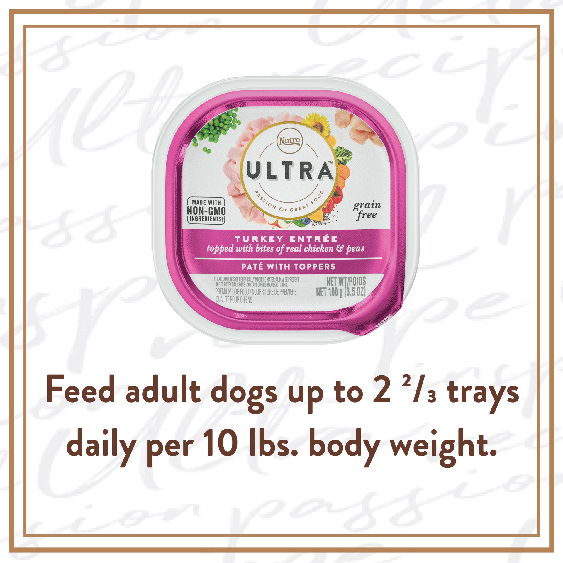 slide 2 of 4, Ultra Adult Wet Dog Food - Pate with Topper , 3.5 Oz., 3.5 Oz