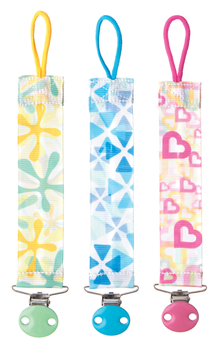 slide 1 of 1, Munchkin Pacifier Clip Assortment, 1 ct