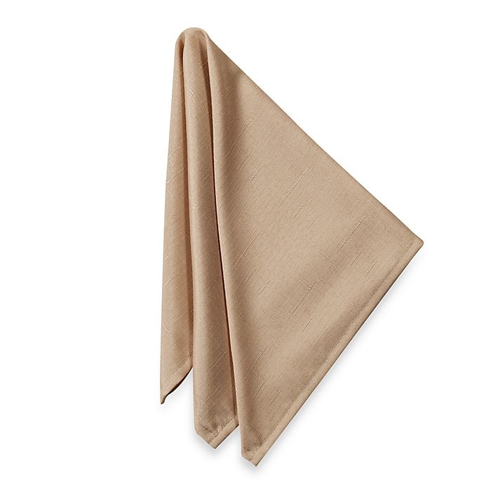 slide 1 of 1, Ultimate Textile Basics Napkins - Camel, 4 ct