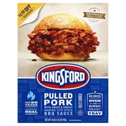 Kingsford Pulled Pork 16 oz. Tray