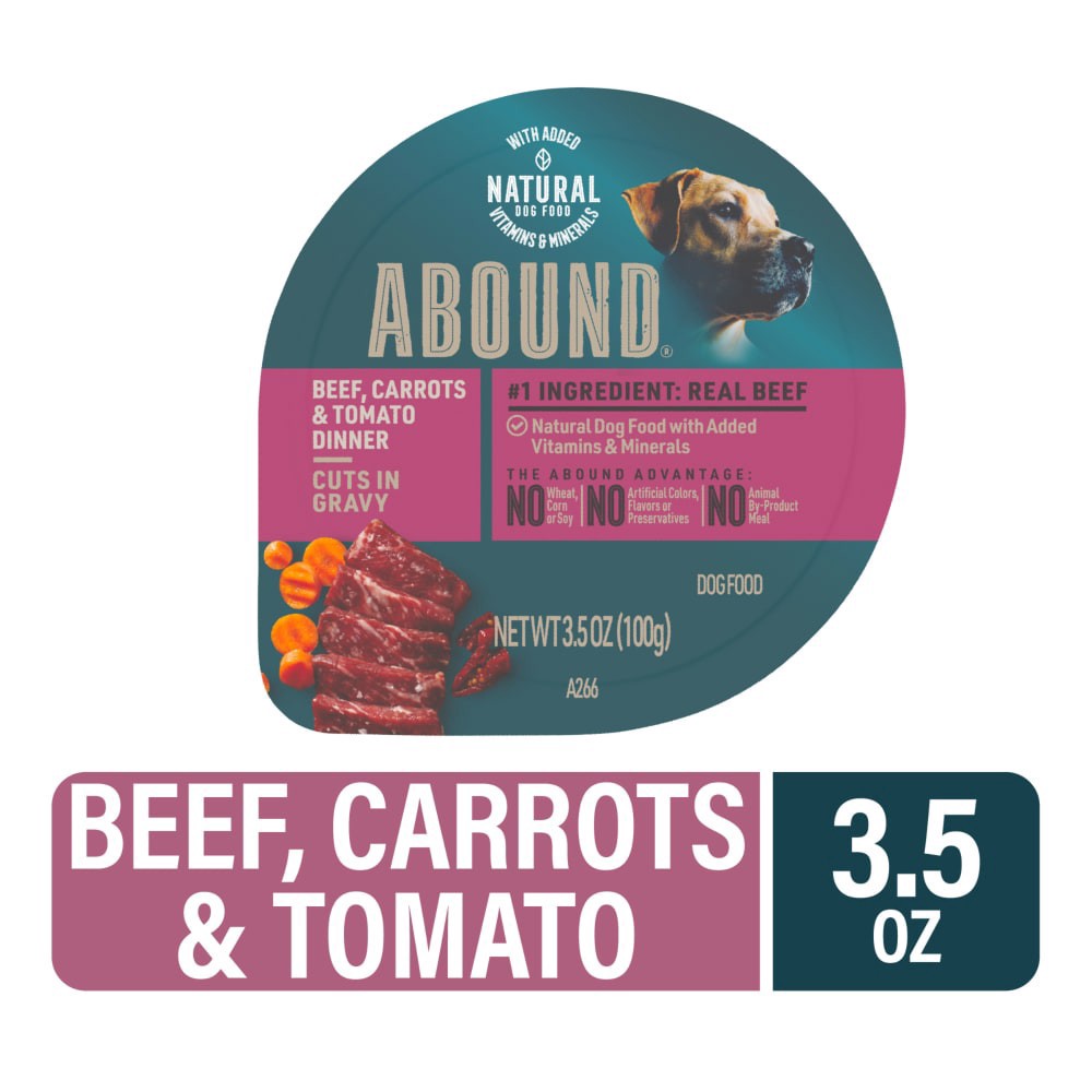 slide 2 of 6, Abound Beef Dinner & Gravy With Carrots, 1 ct