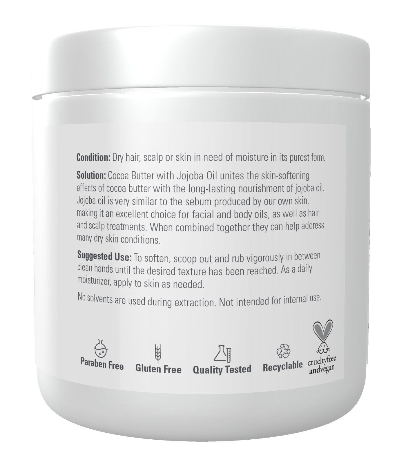 slide 2 of 5, NOW Solutions Cocoa Butter with Jojoba Oil - 6.5 oz., 7 fl oz