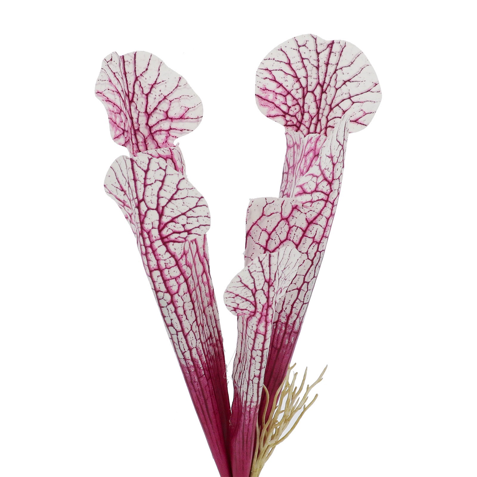 slide 2 of 2, 10" Pink & White Mushroom Pick By Ashland, 10 in