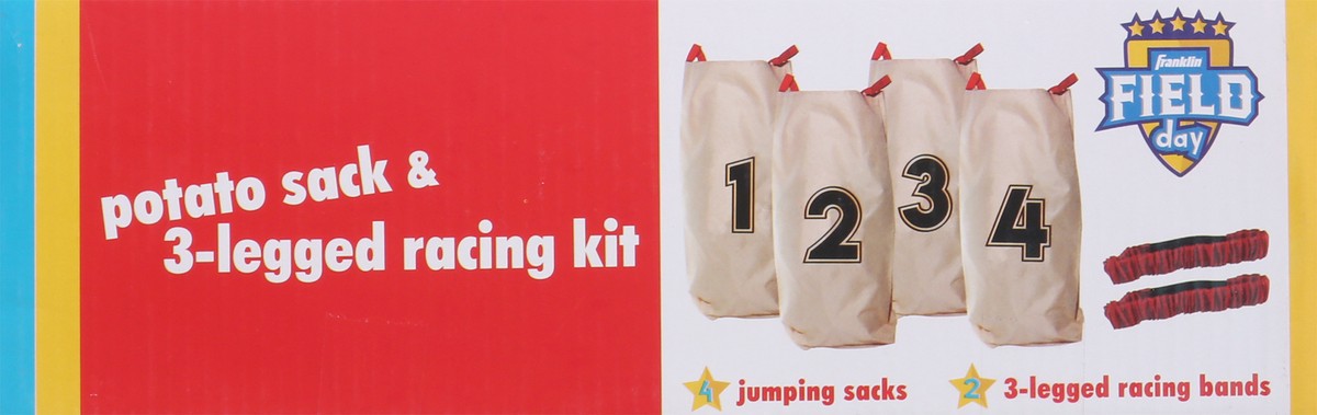slide 8 of 10, Franklin Field Day Potato Sack & 3-Legged Racing Kit 1 ea, 1 ct