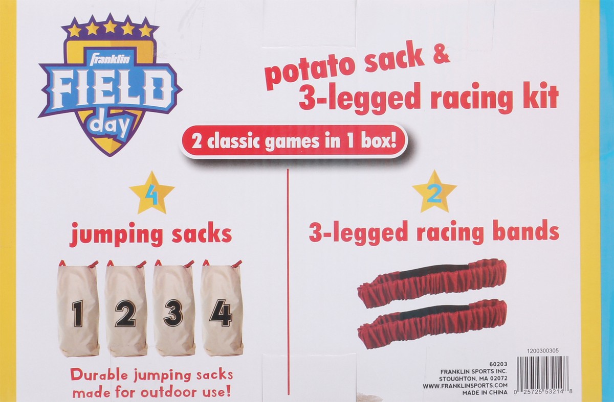 slide 7 of 10, Franklin Field Day Potato Sack & 3-Legged Racing Kit 1 ea, 1 ct