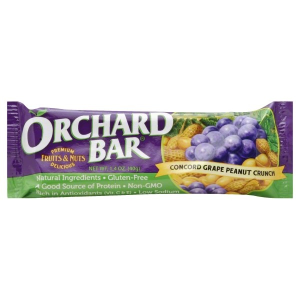 slide 1 of 1, Orchard Bar Grape Peanut Crunch, 1.4 oz