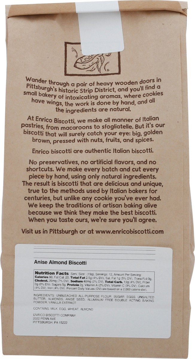 slide 8 of 9, The Enrico Biscotti Company Anise Almond 8 oz, 8 oz